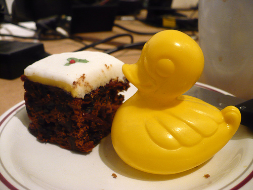 Duck Day 714 (15122010) - Holly cake