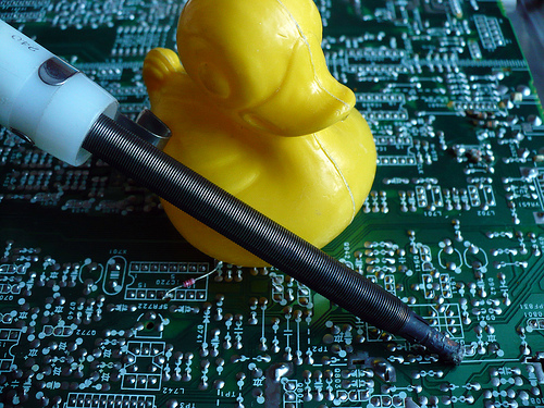 Duck Day 155 (04062009) - How to solder