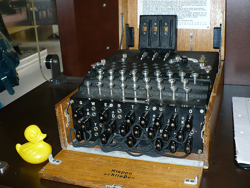 Duck Day 199 (18072009) - Enigma machine