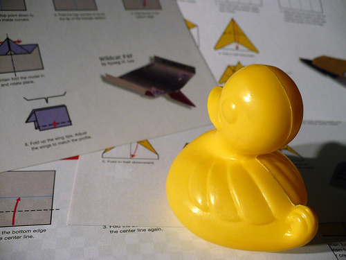 Duck Day 238 (26082009) - Building a plane