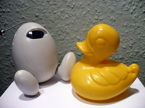 Duck Day 254 (11092009) - Telephone egg