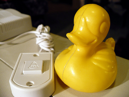 Duck Day 257 (14092009) - Bell ringing