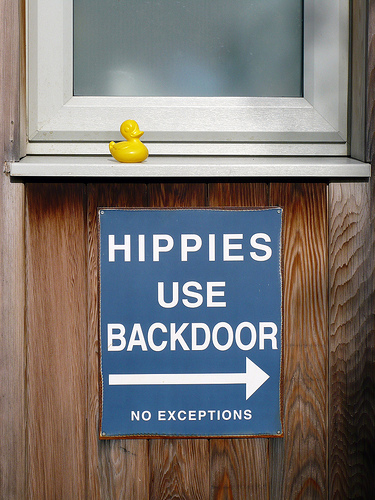 Duck Day 260 (17092009) - Hippies use backdoor