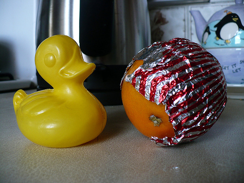 Duck Day 274 (01102009) - Orange marshmallow
