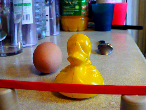 Duck Day 293 (20102009) - Egg and spoon race
