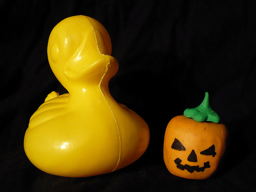 Duck Day 304 (31102009) - Halloween pumpkin