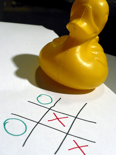 Duck Day 306 (02112009) - Noughts and crosses