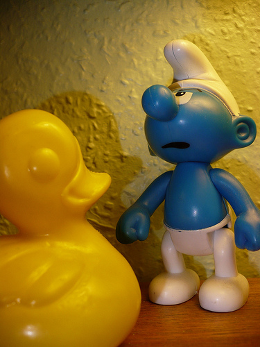 Duck Day 399 (03022010) - Smurf