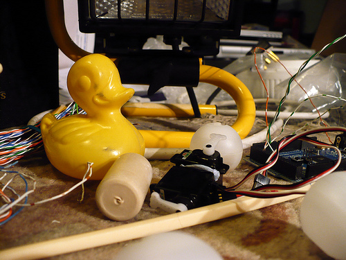 Duck Day 431 (07032010) - Gadget building