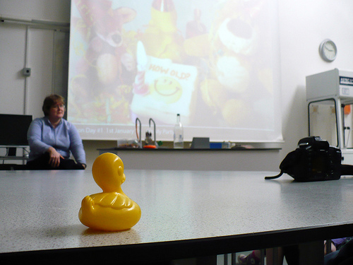 Duck Day 445 (21032010) - Dai's presentation