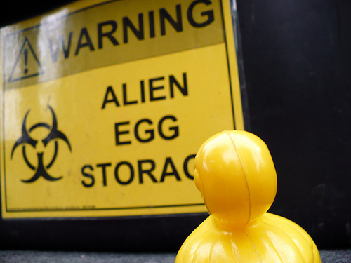 Duck Day 73 (14032009) - Alien Egg